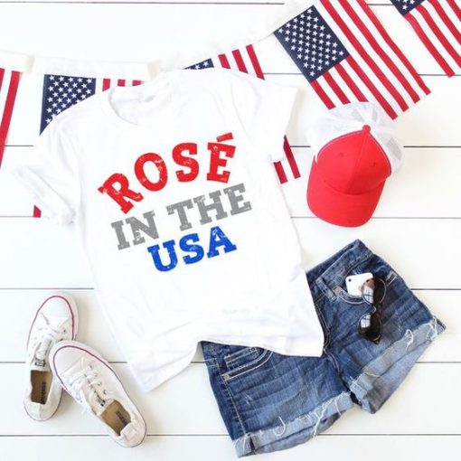 Rose In the USA T-Shirt SN