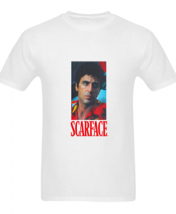 Scarface Face White t-shirt SN
