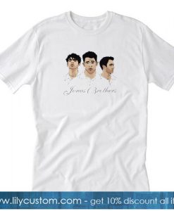 Simple jonas brothers merch the happiness T-SHIRT SN