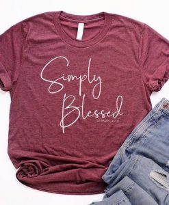 Simply Blessed Shirt SN