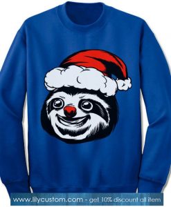 Sloth Christmas Sweater Sweatshirt SN