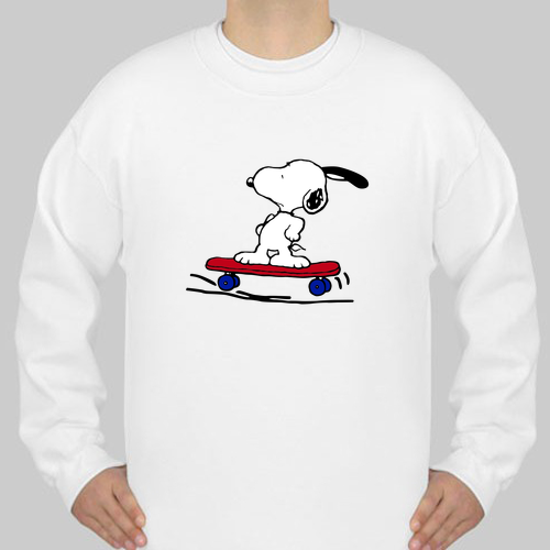 Snoopy Skateboard Sweatshirt SN