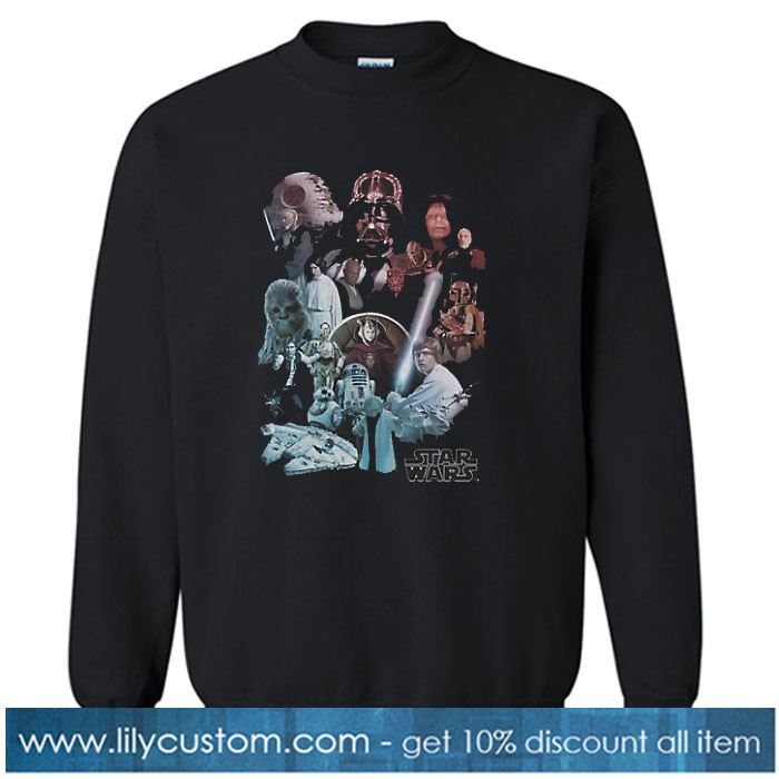 Star Wars Heroes And Villains Sweatshirt SN