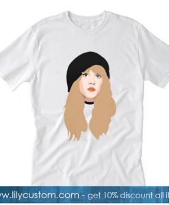 Stevie Nicks cartoon T-shirt