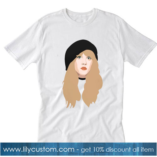 Stevie Nicks cartoon T-shirt