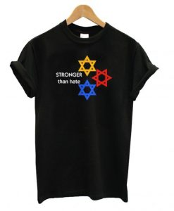 Stronger Than Hate Jewish Pittsburgh Steelers T shirt SN