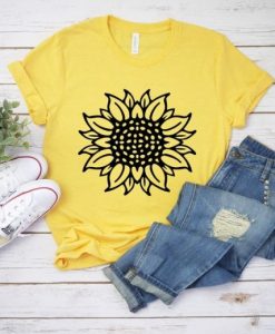 Sunflower Yellow Tee Shirt SN