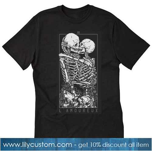 Tee Shirt LAmoureux The Lovers Skull Skeleton T-SHIRT SN