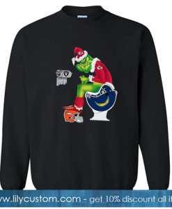 The Grinch Chiefs Raiders Broncos Sweatshirt SN