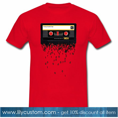 The death of the cassette tape T-SHIRT NT