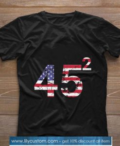 Top Trump 45 square 2020 shirt SN
