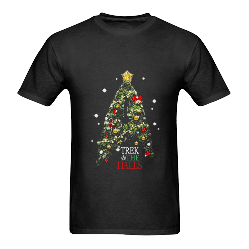 Trek The Halls Christmas T Shirt SN