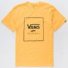 VANS Boxed In Gold Mens T-Shirt SN