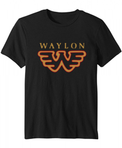 Waylon Jennings Logo T Shirt SN