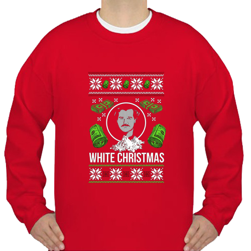 White Christmas Pablo Escobar Narcos Christmas sweatshirt SN