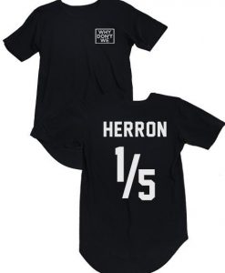 Why Don’t We Herron Jersey T-Shirt SN