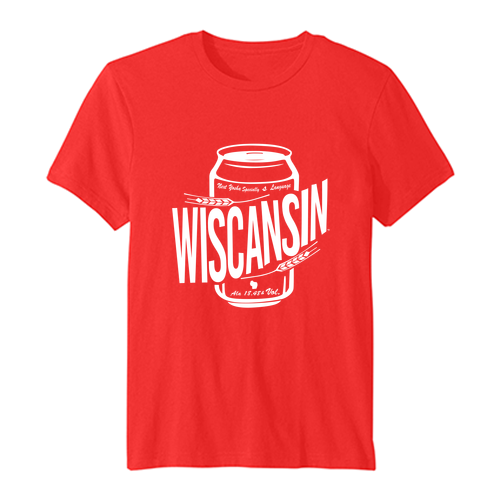 Wiscansin Cans T Shirt SN