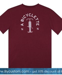 À BICYCLETTE T-SHIRT SN