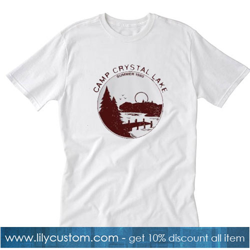 1980 Camp Crystal Lake Counselor T-Shirt SN