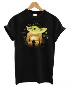 Baby Yoda Anime T shirt-SL