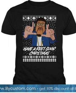 Bo Selecta Craig David Have a Reet Good Christmas Ugly Christmas T Shirt-SL