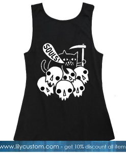 Cat Got Your Soul Tank Top SN