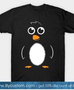 Cute Kawaii Penguin T-Shirt-SL