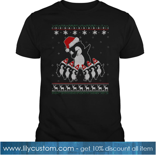 Cute Penguin Ugly Christmas T Shirt -SL