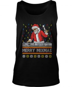 Dj Santa Claus Merry Mixmas Tank Top -SL