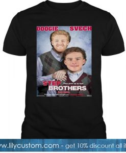 Doogie And Svech Step Brothes Carolina Hurricanes Andrei Svechnikov Dougie Hamilton T Shirt-SL