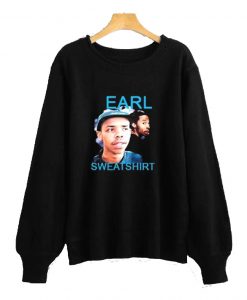 Earl Sweatshirt Black Sweatshirt-SL