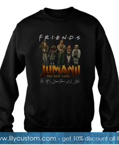 Friends Jumanji The Next Level Signature Sweatshirt-SL