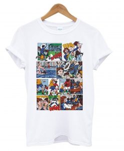 Grange Hill COMIC STRIP Full T shirt-SL