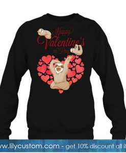 Happy Valentine’s Day Sloth Version sweatshirt-SL