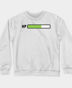 Hit Points Low Video Game Sweatshirt-SL