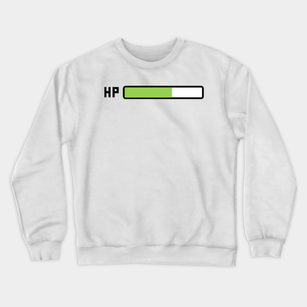 Hit Points Low Video Game Sweatshirt-SL