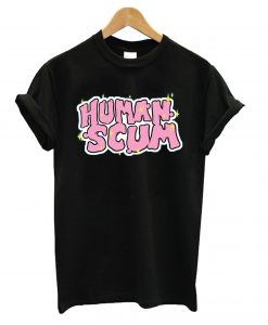 Human Scum Black T shirt-SL