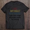 I Am Actually Not Funny I Am Just Mean & People Think I’m Joking BLACK T-SHIRT NT