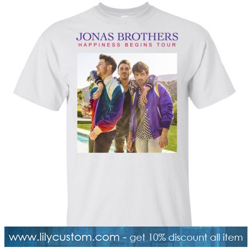 Jonas Brothers Happiness Begins Tour 2020 T-Shirt SN