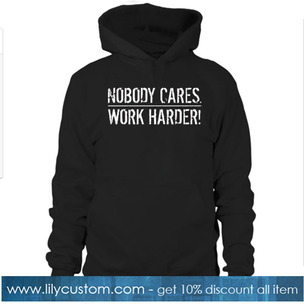 Lamar Jackson Nobody Cares Work Hoodie SN