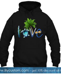 Love Beach Summer Vacation hoodie-SL