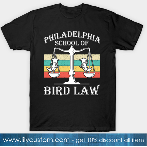 Philadelphia School Of Bird Law Vintage T-Shirt-SL