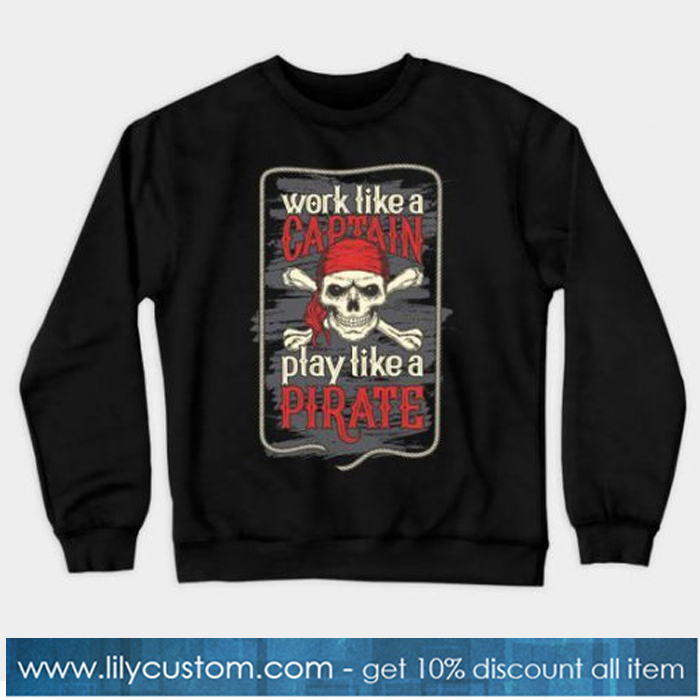 Pirates Captain Sweatshirt -SL
