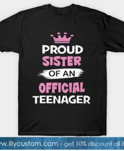 Proud Sister of an Official T-Shirt-SL