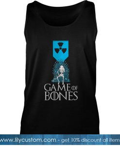 Radioactive Symbol Skeleton Game Of Bones Tank Top-SL