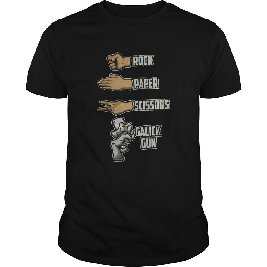 Rock Paper Scissors Galick Gun ShirtRock Paper Scissors Galick GunT- Shirt-SL