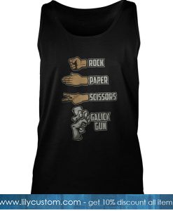 Rock Paper Scissors Galick Gun Tank Top-SL