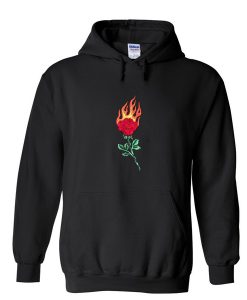 Rose Fire Hoodie-SL