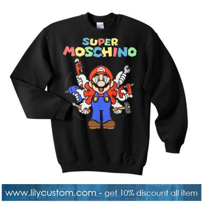 Super moschino sweatshirt-SL