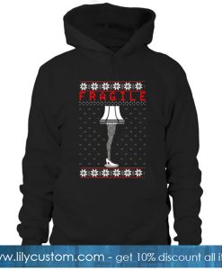 The Leg Lamp Fragile Christmas Hoodie SN